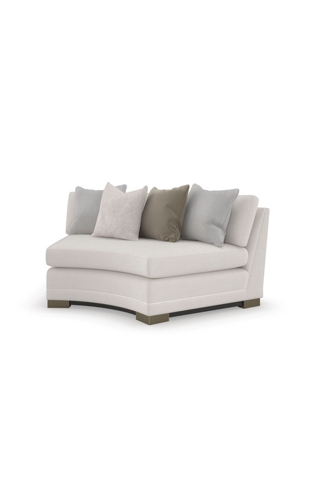 Modern Chenille Modular Sofa | Caracole Deep Retreat | Caracole.eu.com