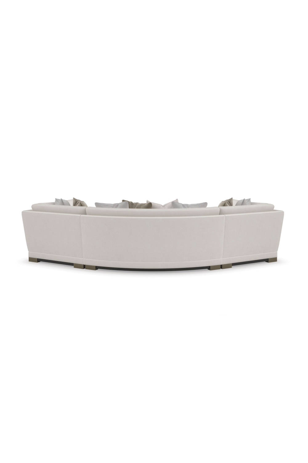 Modern Chenille Modular Sofa | Caracole Deep Retreat | Caracole.eu.com