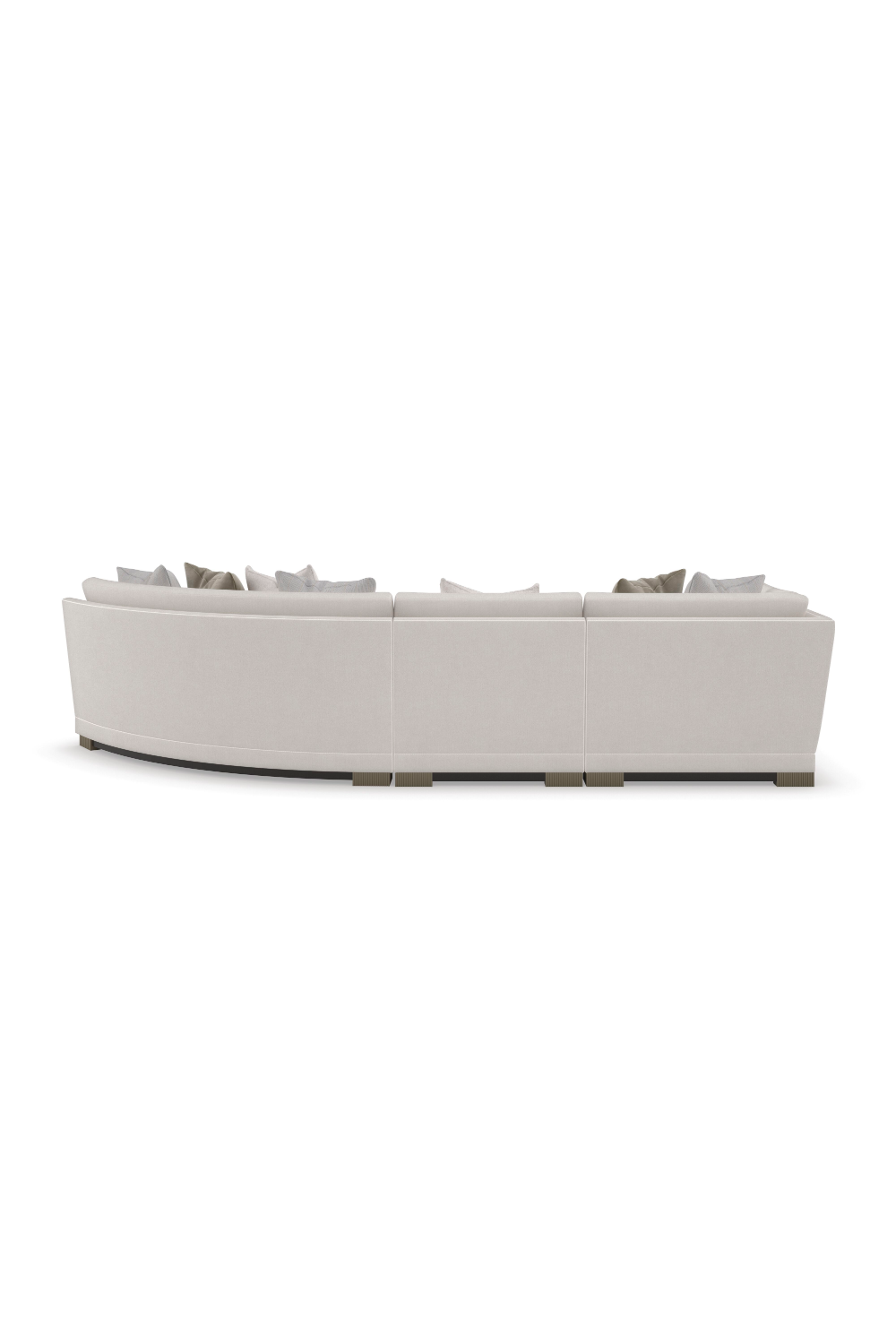 Modern Chenille Modular Sofa | Caracole Deep Retreat | Caracole.eu.com