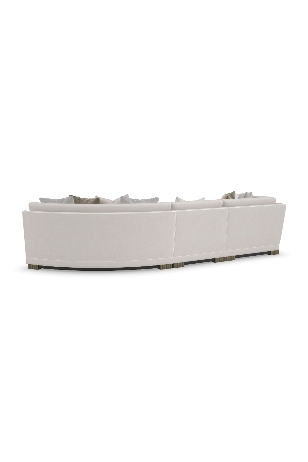 Modern Chenille Modular Sofa | Caracole Deep Retreat | Caracole.eu.com