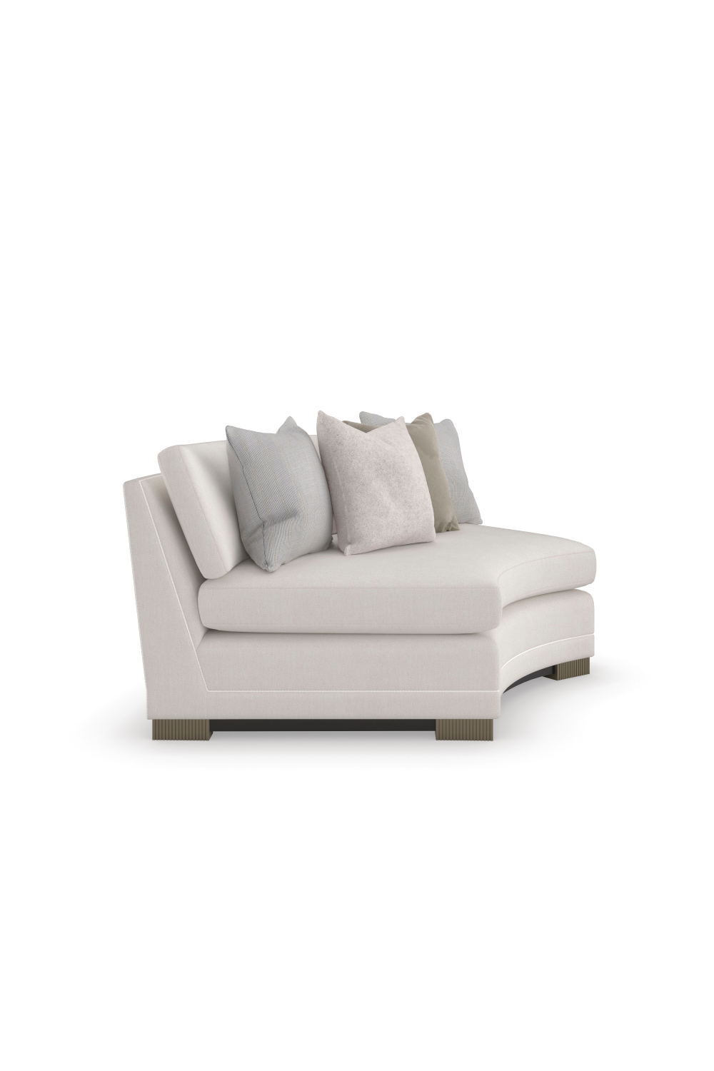 Modern Chenille Modular Sofa | Caracole Deep Retreat | Caracole.eu.com