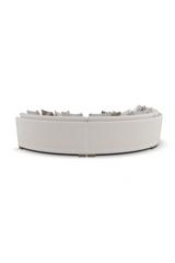 Modern Chenille Modular Sofa | Caracole Deep Retreat | Caracole.eu.com