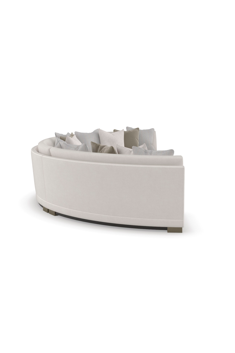 Modern Chenille Modular Sofa | Caracole Deep Retreat | Caracole.eu.com