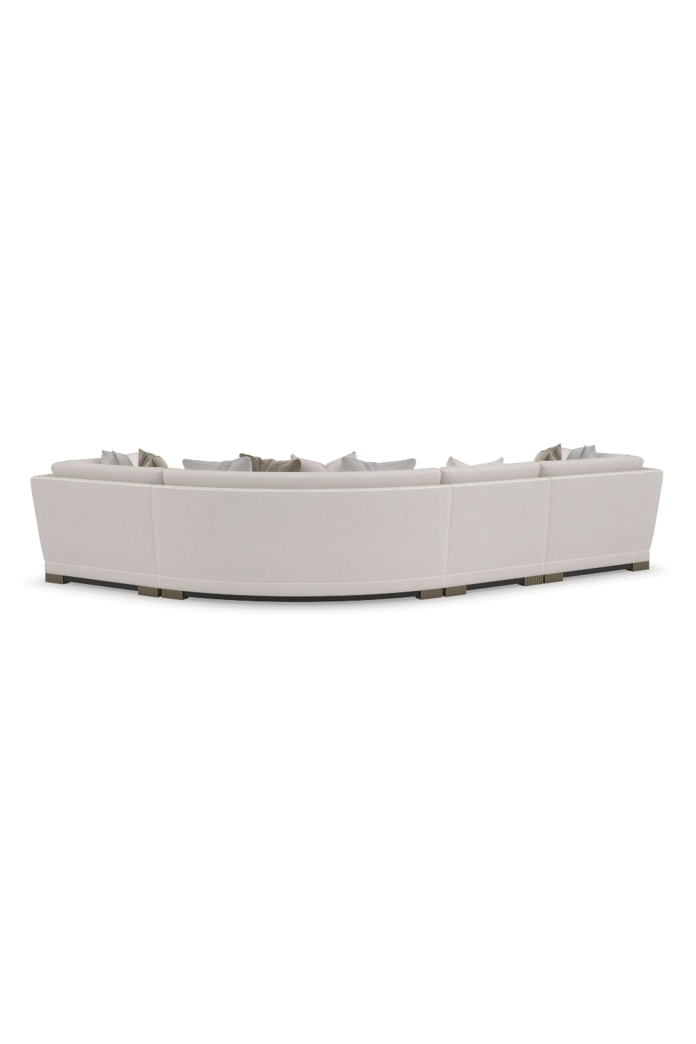 Modern Chenille Modular Sofa | Caracole Deep Retreat | Caracole.eu.com