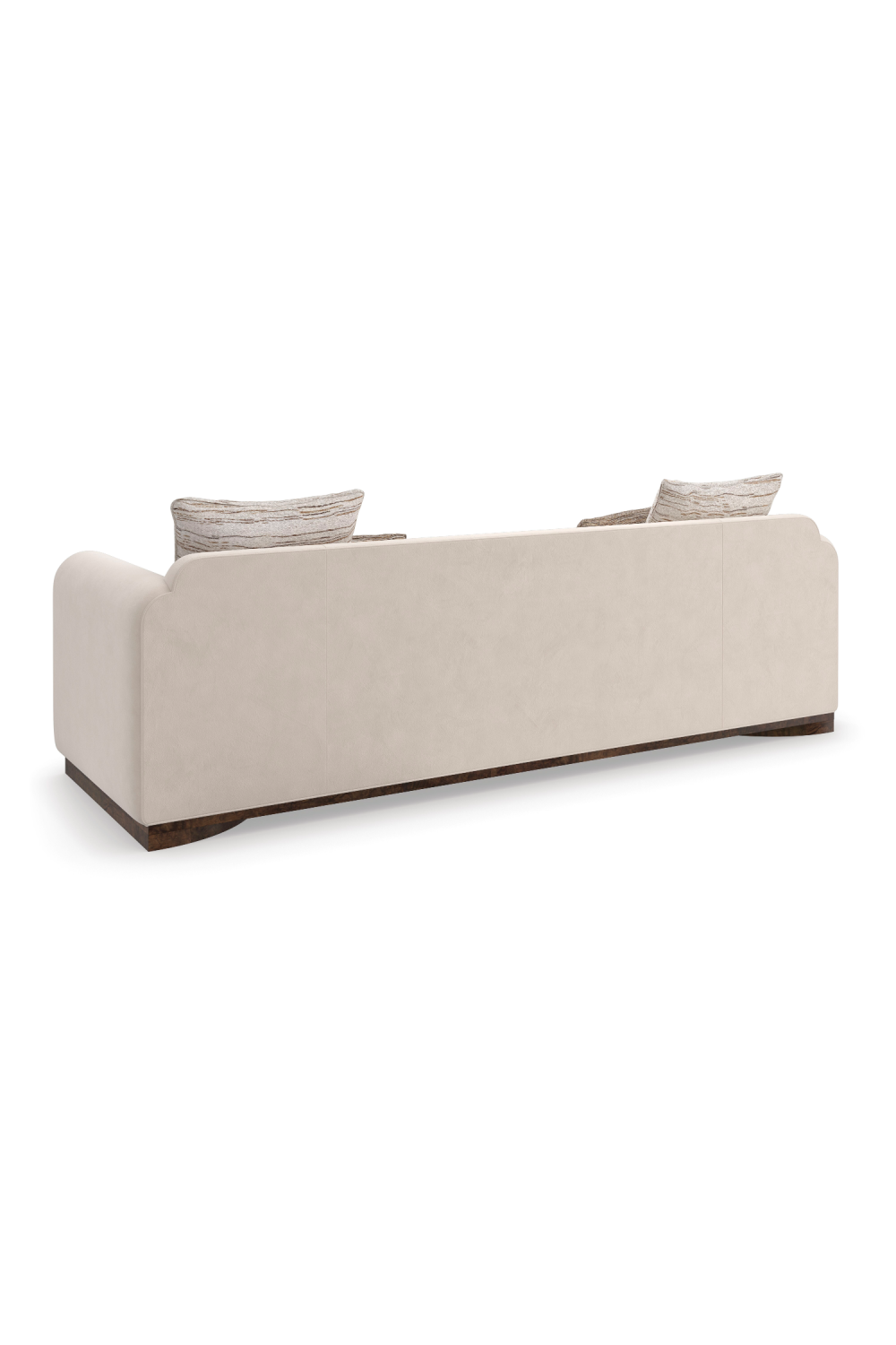 Cream Velvet Sofa | Caracole Dimitri | Caracole.eu.com