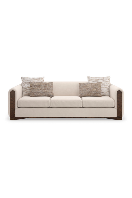 Cream Velvet Sofa | Caracole Dimitri | Caracole.eu.com