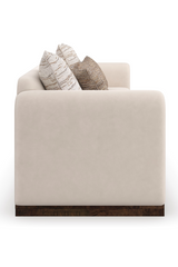 Cream Velvet Sofa | Caracole Dimitri | Caracole.eu.com