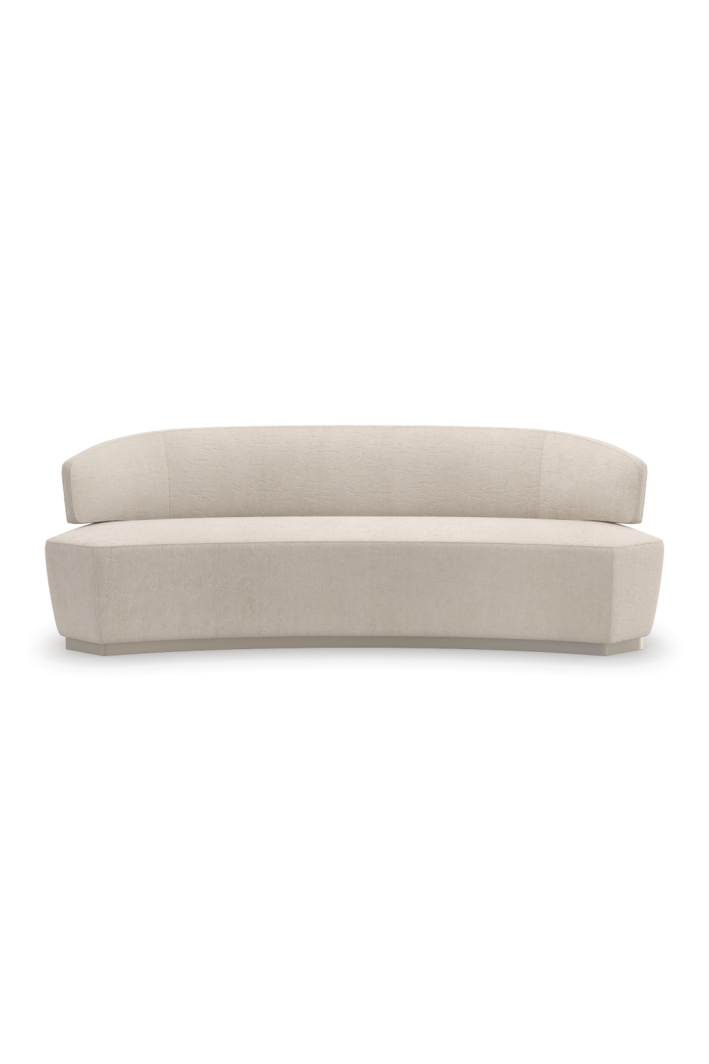Curved Velvet Sofa | Caracole Olympia | Caracole.eu.com
