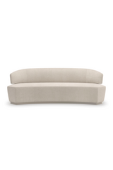 Curved Velvet Sofa | Caracole Olympia | Caracole.eu.com