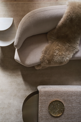 Curved Velvet Sofa | Caracole Olympia | Caracole.eu.com