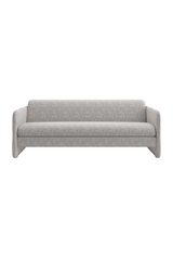 Taupe Leather Strapped Sofa | Caracole Cigar Club | Caracole.eu.com