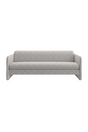 Taupe Leather Strapped Sofa | Caracole Cigar Club | Caracole.eu.com