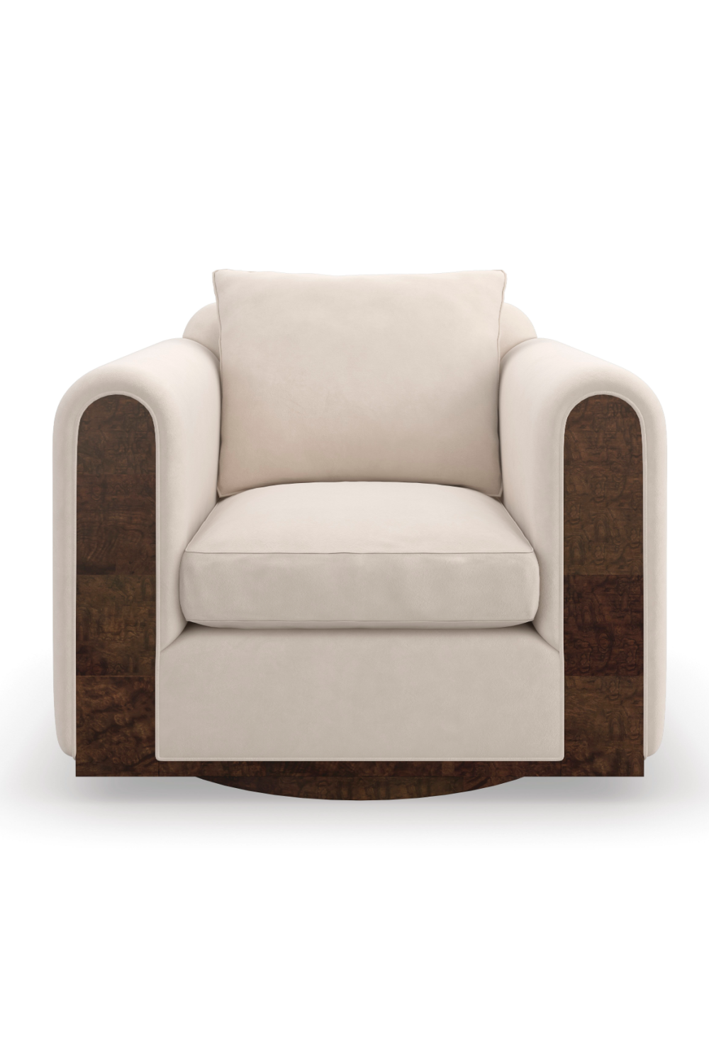 Velvet Swivel Chair | Caracole Dimitri  | Caracole.eu.com