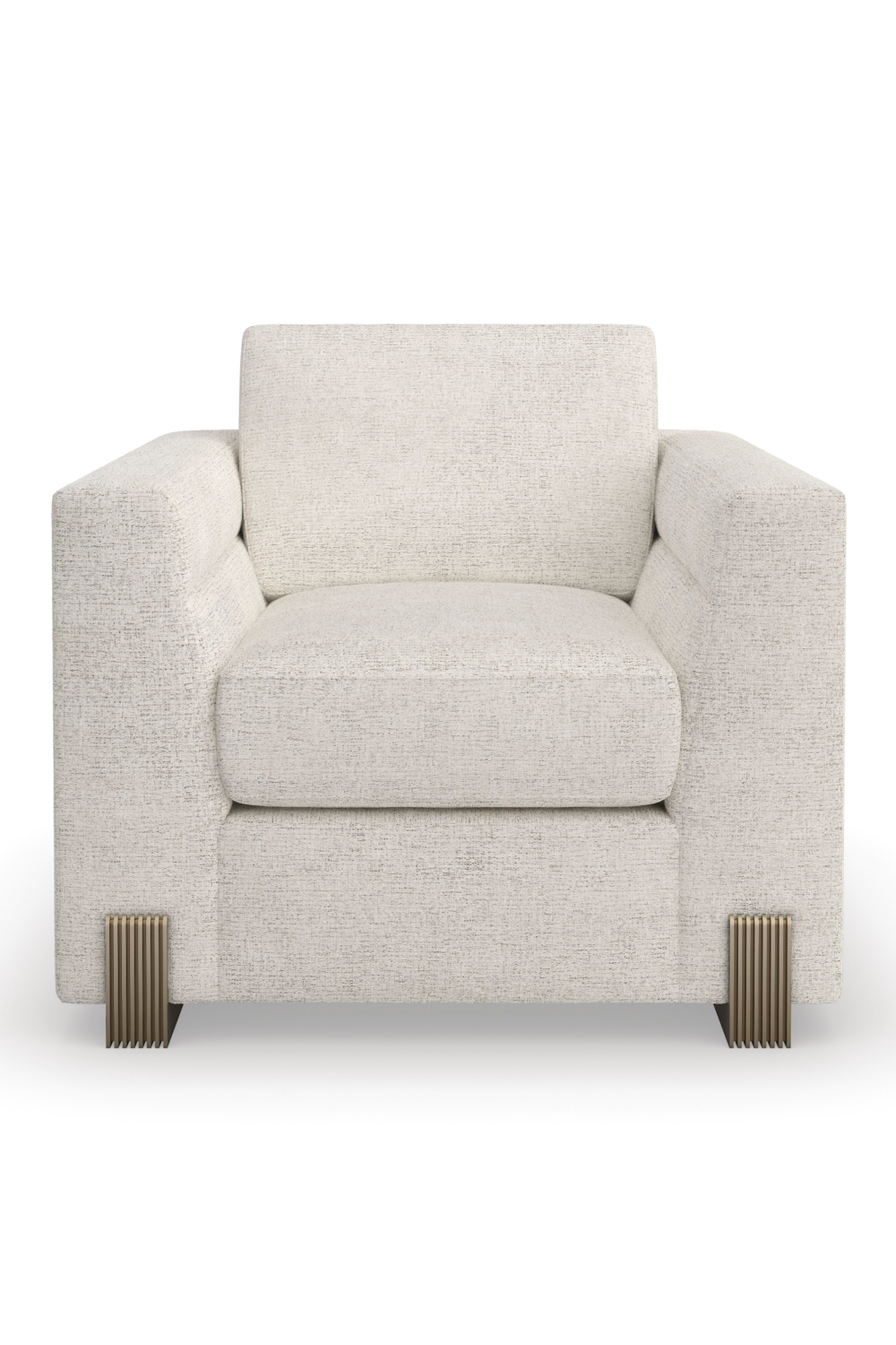 Woven Fabric Lounge Chair | Caracole Counter Balance | Caracole.eu.com