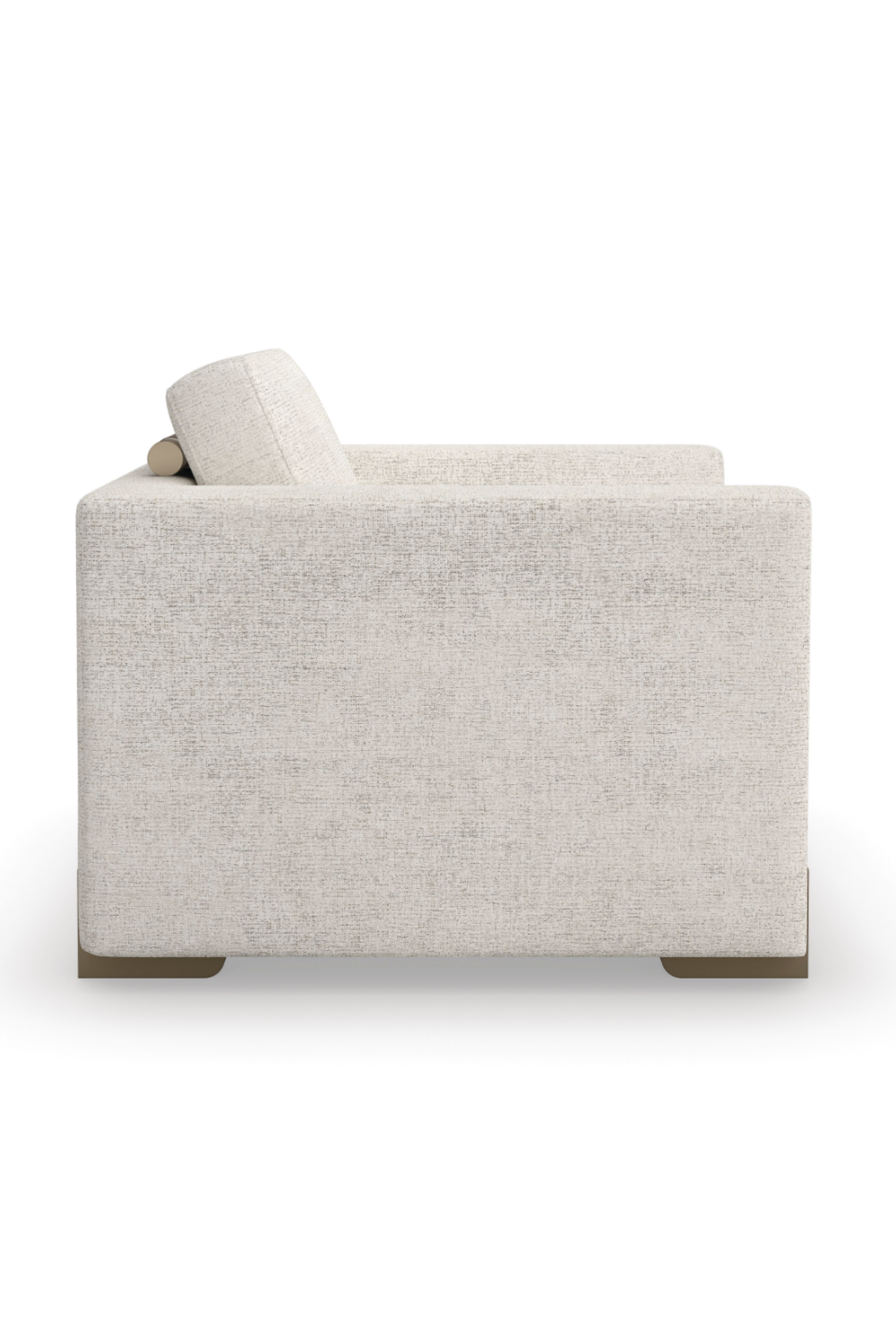 Woven Fabric Lounge Chair | Caracole Counter Balance | Caracole.eu.com