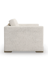Woven Fabric Lounge Chair | Caracole Counter Balance | Caracole.eu.com