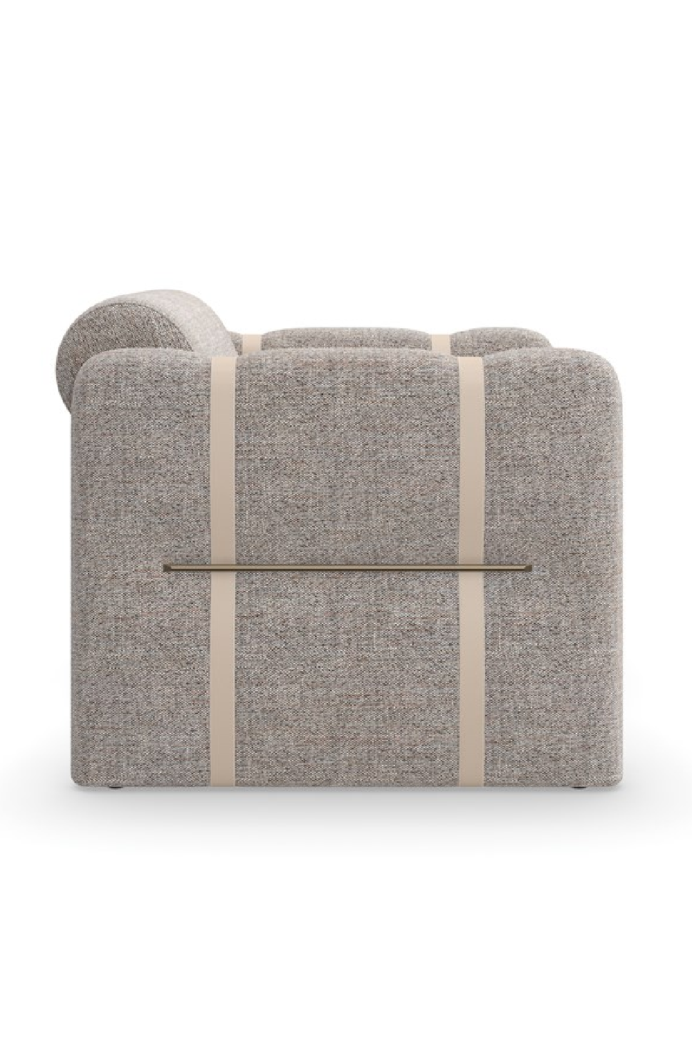 Taupe Lounge Armchair | Caracole Cigar Club | Caracole.eu.com