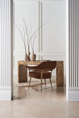 Brown Mohair Accent Chair | Caracole Louisette | Caracole.eu.com