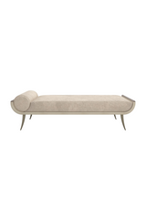 Cream Velvet Chaise | Caracole Nice | Caracole.eu.com
