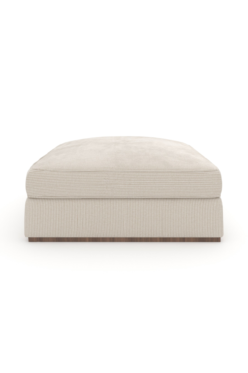 Upholstered Square Ottoman | Caracole Bello | Caracole.eu.com
