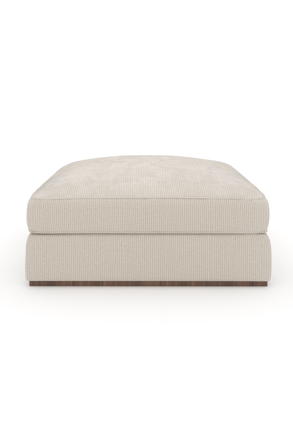Upholstered Square Ottoman | Caracole Bello | Caracole.eu.com