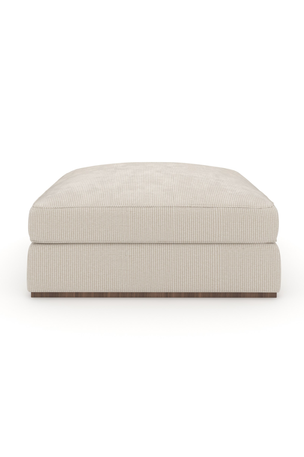 Upholstered Square Ottoman | Caracole Bello | Caracole.eu.com