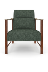 Eucalyptus Linen Accent Chair | Caracole Slant | Caracole.eu.com