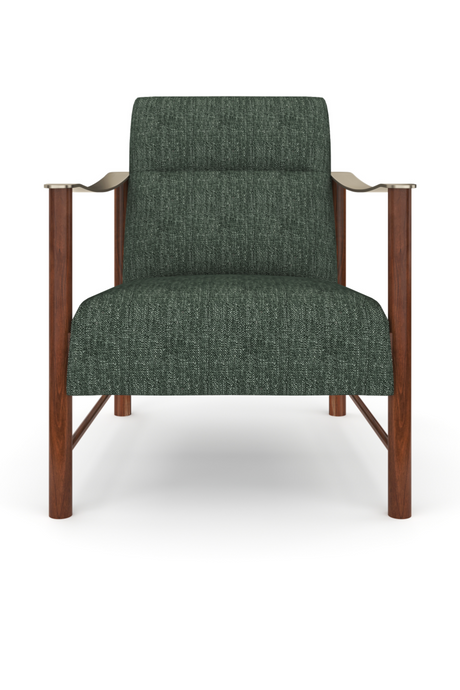 Eucalyptus Linen Accent Chair | Caracole Slant | Caracole.eu.com