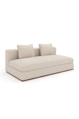 White Upholstered Modular Sofa | Caracole Bello
