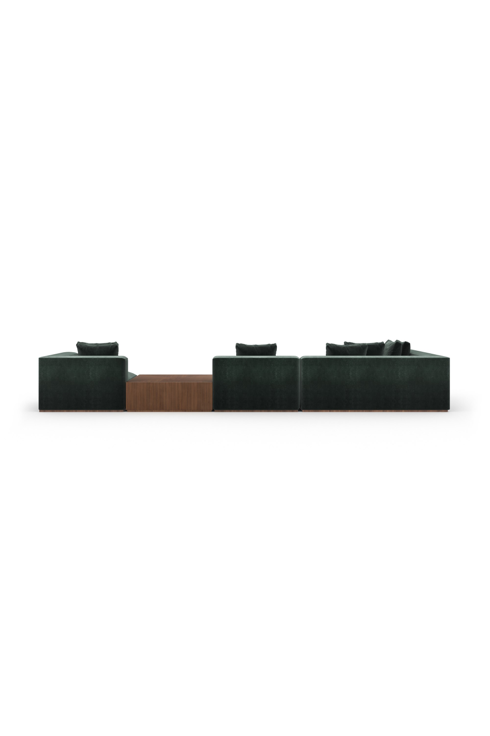 Black Sectional Sofa with Chaise | Caracole Bello | Caracole.eu.com