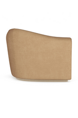 Brown Velvet Wedge Sofa | Caracole Kalahari | Caracole.eu.com