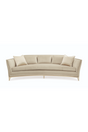 Beige Curved Sofa | Caracole Bend The Rules | Caracole.eu.com