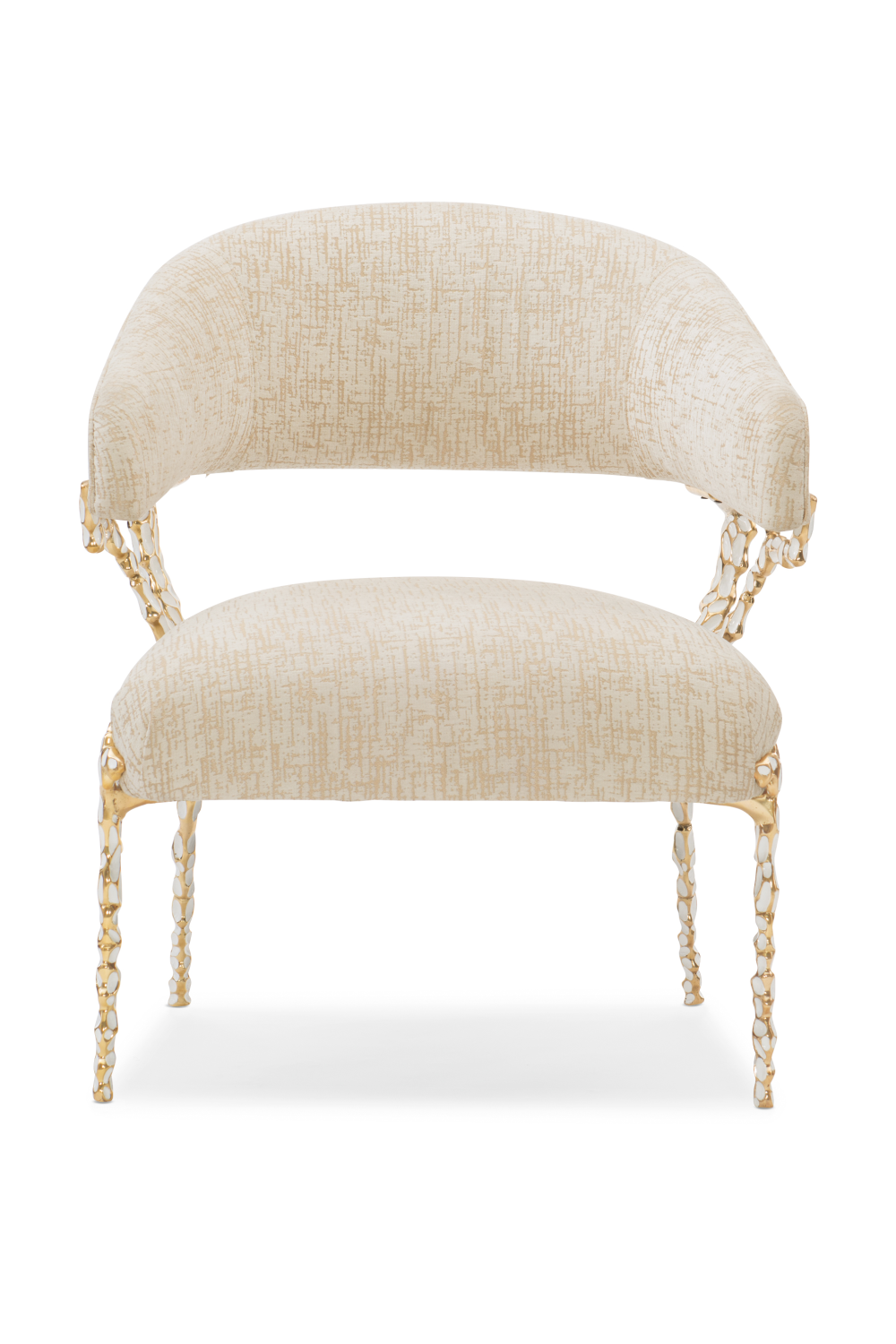 Embellished Modern Armchair | Caracole Glimmer of Home | Caracole.eu.com