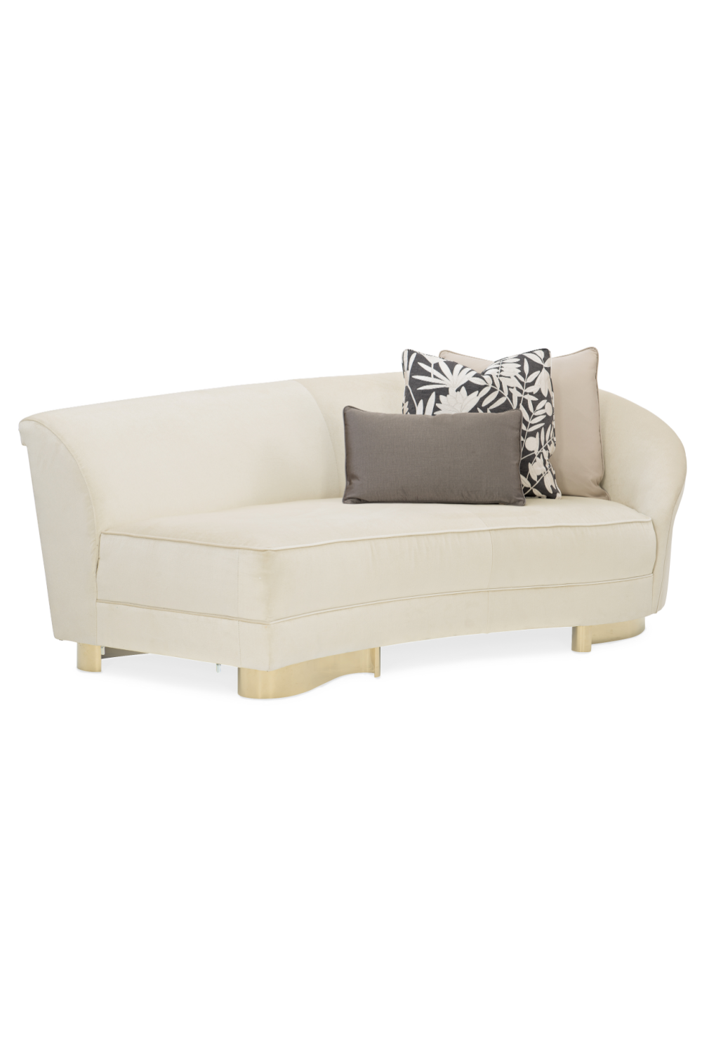 Curved Modern Sectional Sofa | Caracole Grand Opening | Caracole.eu.com