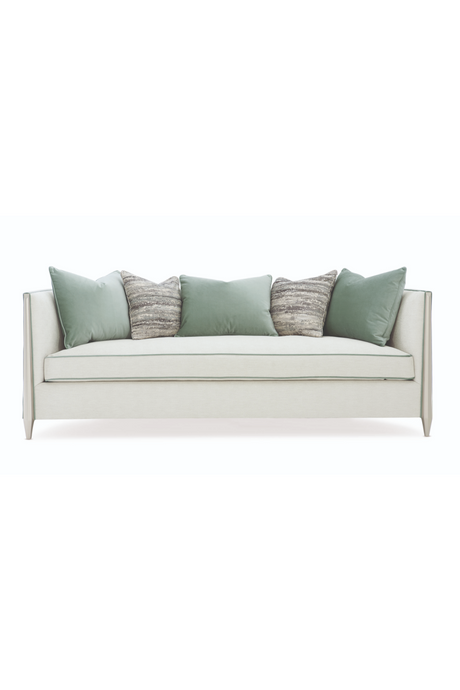 Green Piped Sofa | Caracole Piping Hot | Caracole.eu.com