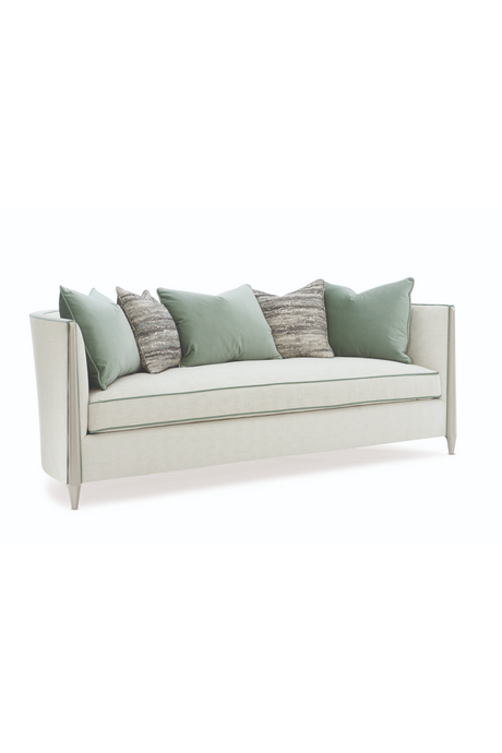 Green Piped Sofa | Caracole Piping Hot | Caracole.eu.com