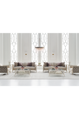 Carved Metal Lounge Chair | Caracole Just Duet | Caracole.eu.com