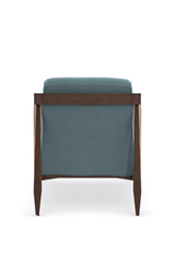 Blue Velvet Occasional Chair | Caracole Rope Me In | Caracole.eu.com