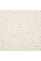 White Chenille Modular Chair | Caracole Lounge Around | Caracole.eu.com