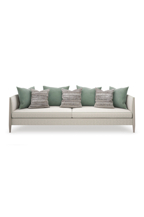 Contemporary Gray Sofa | Caracole Piping Hot | Caracole.eu.com