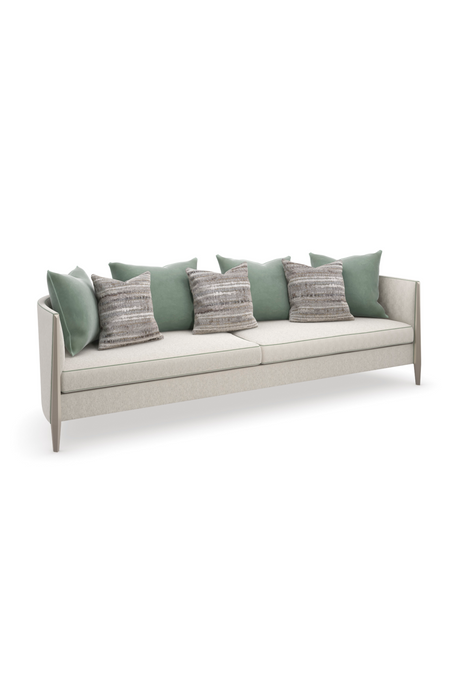 Contemporary Gray Sofa | Caracole Piping Hot | Caracole.eu.com