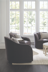 Black Organic-Shaped Sofa | Caracole Eclipse | Caracole.eu.com