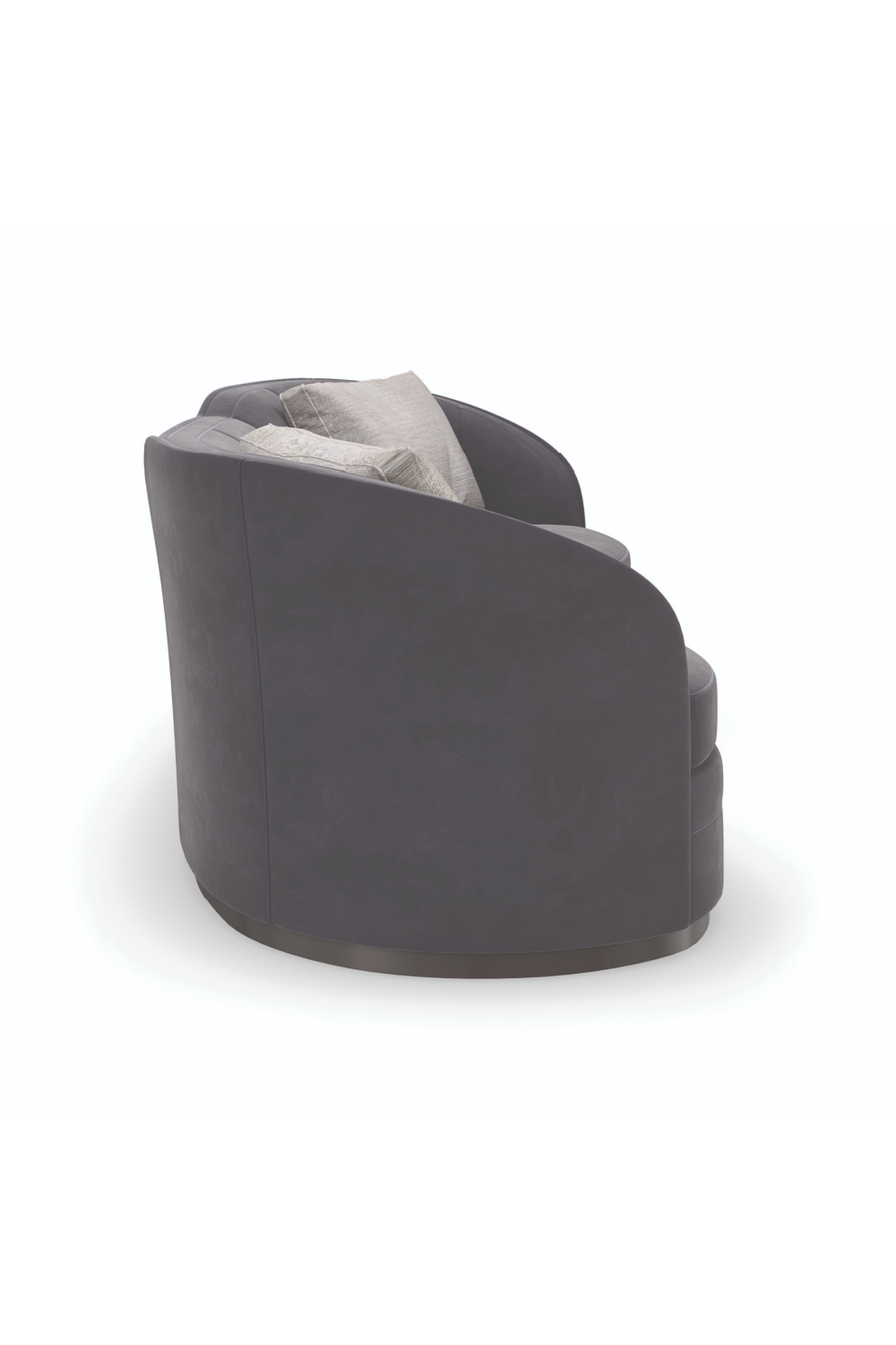 Black Organic-Shaped Sofa | Caracole Eclipse | Caracole.eu.com