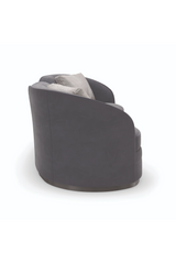 Black Organic-Shaped Sofa | Caracole Eclipse | Caracole.eu.com