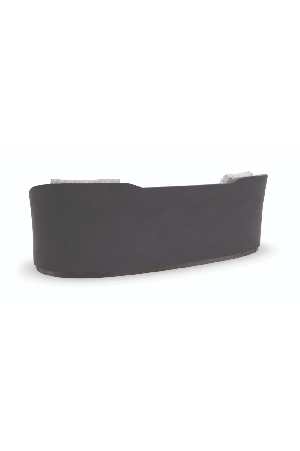 Black Organic-Shaped Sofa | Caracole Eclipse | Caracole.eu.com