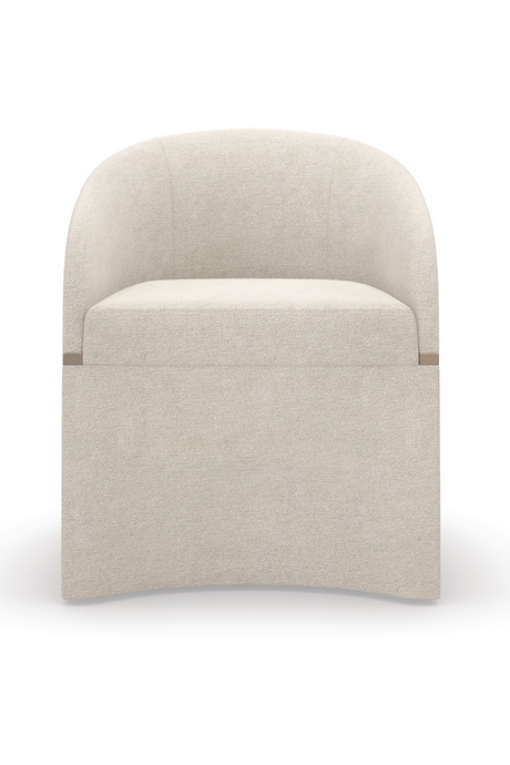 Ivory Fabric Accent Chair | Caracole Dune | Caracole.eu.com