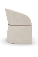 Ivory Fabric Accent Chair | Caracole Dune | Caracole.eu.com