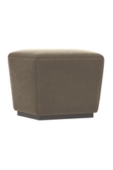Mohair Storage Ottoman | Caracole Castor | Caracole.eu.com