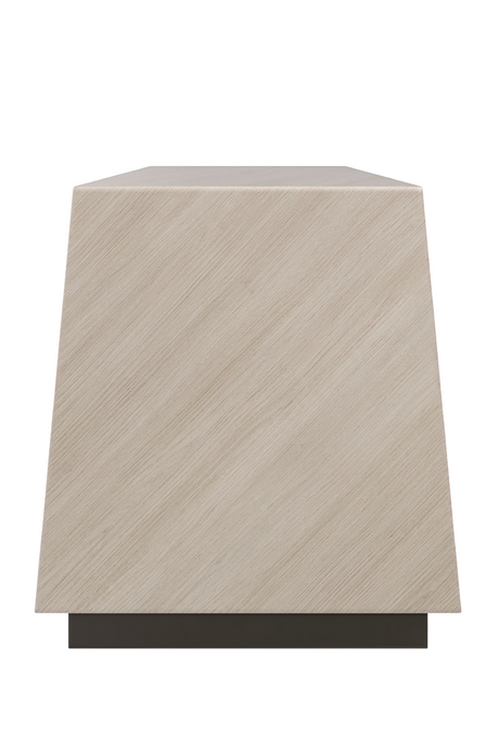 Faceted Modern Ottoman | Caracole Gemini | Caracole.eu.com