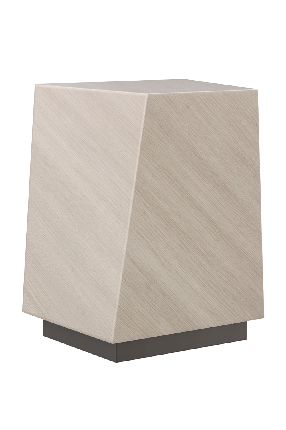 Faceted Modern Ottoman | Caracole Gemini | Caracole.eu.com